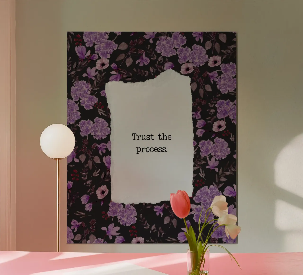 Trust the process carta hahnemühle da anisillustration