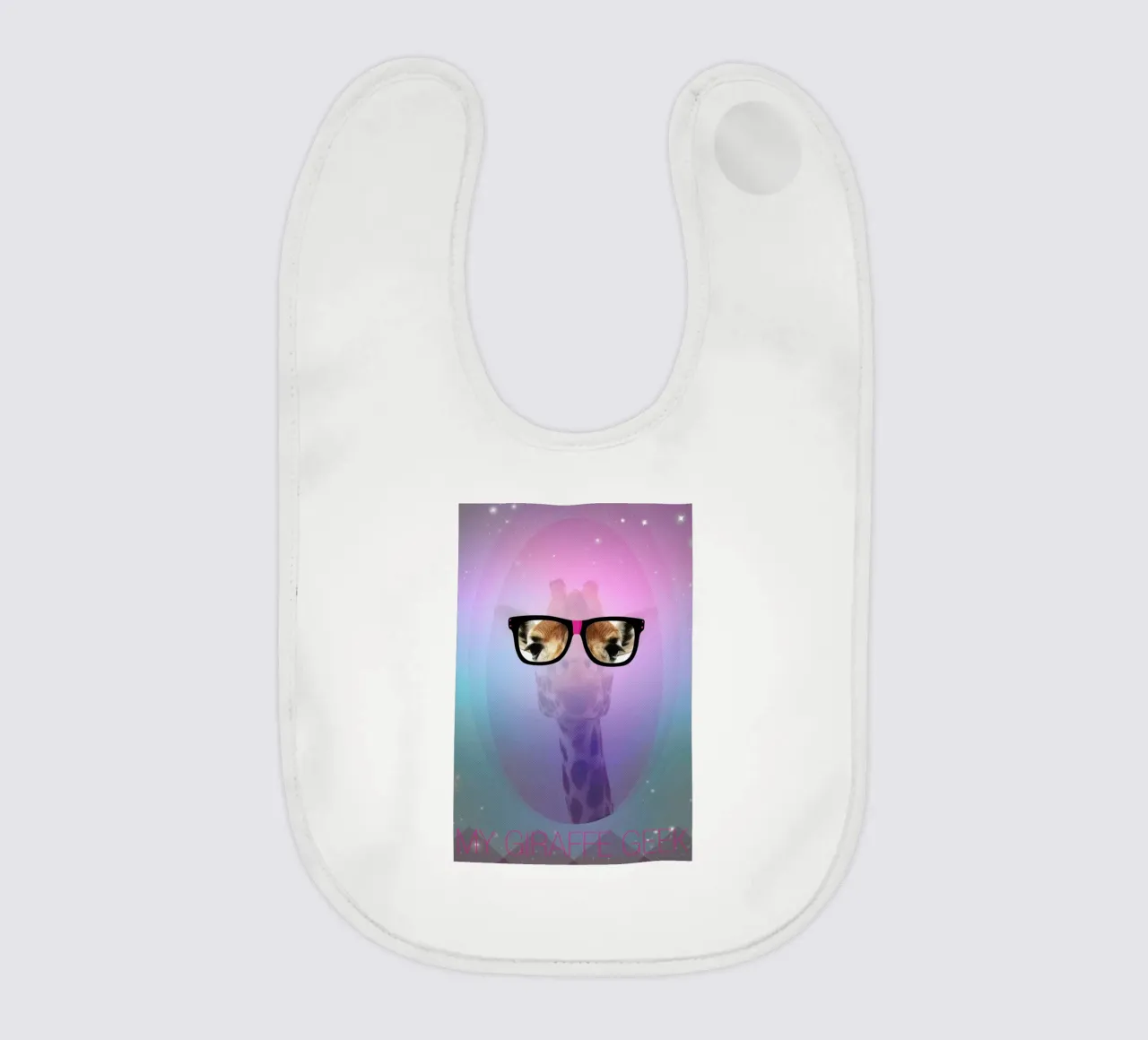 My Giraffe Geek bavaglino da AS Art