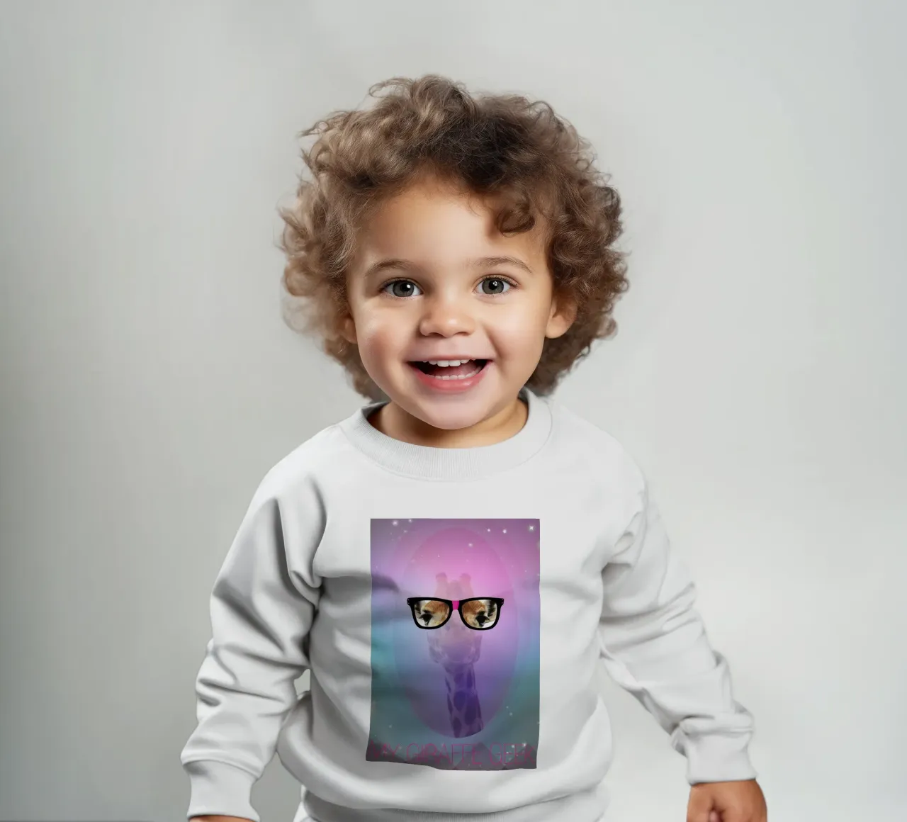 My Giraffe Geek felpa neonato da AS Art