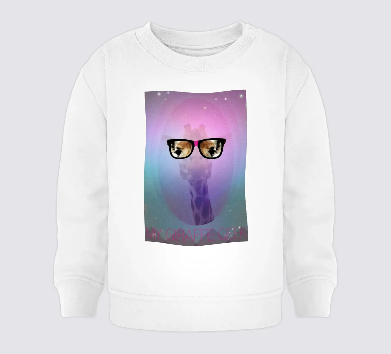 My Giraffe Geek felpa neonato da AS Art