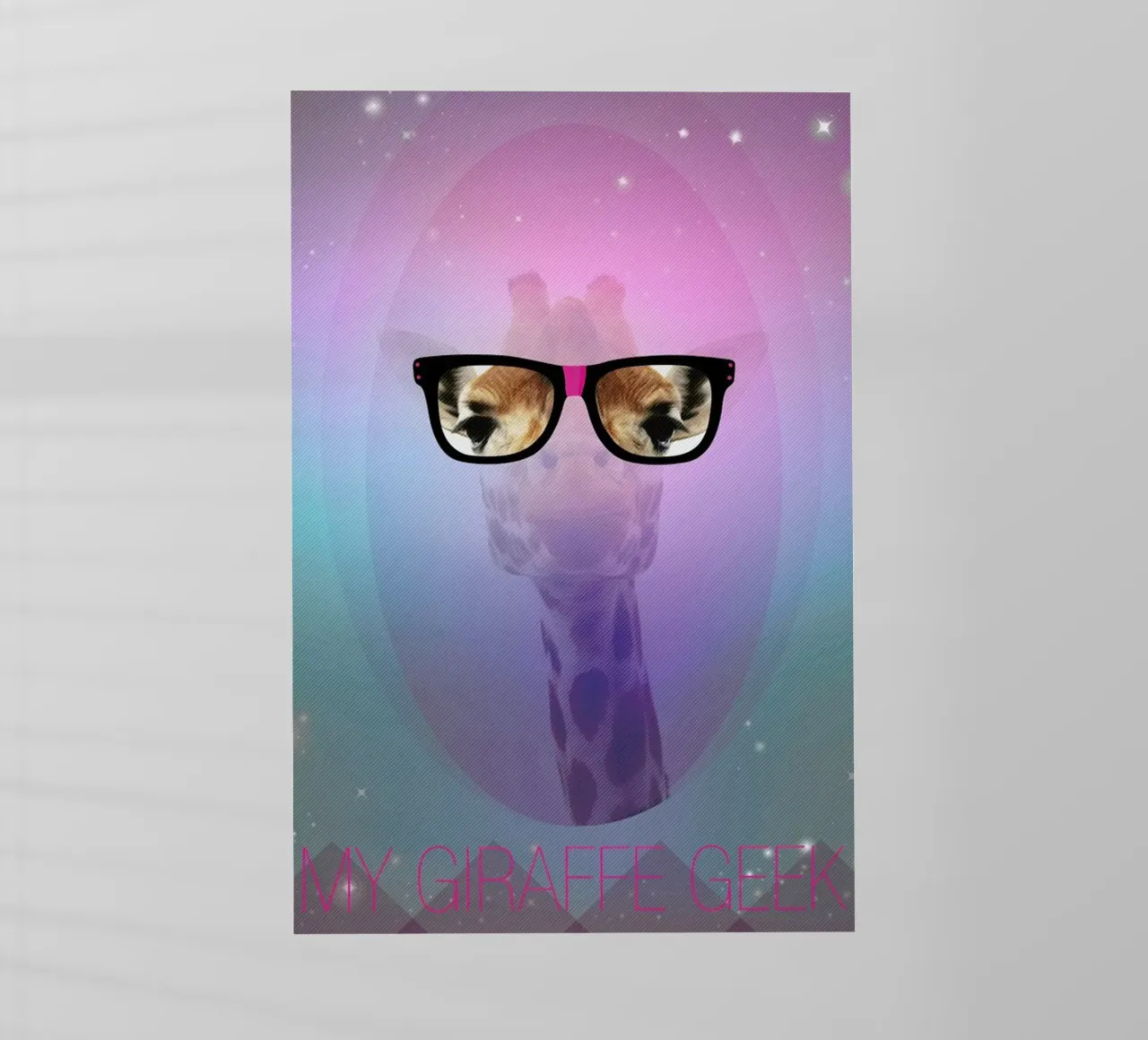 My Giraffe Geek pellicola backlit da AS Art