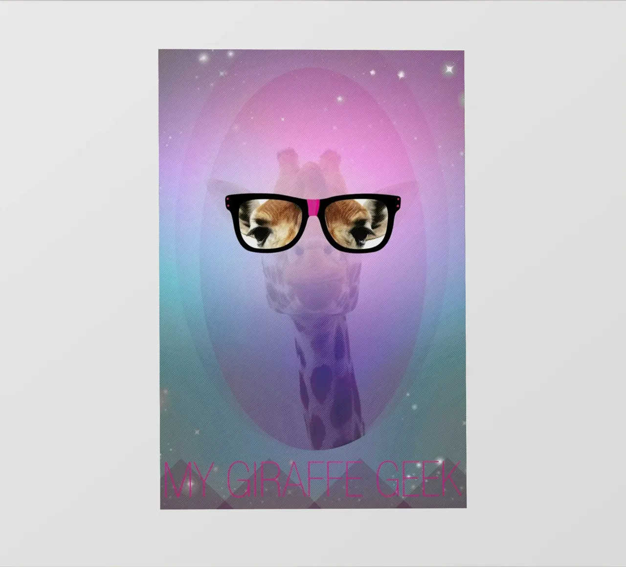 My Giraffe Geek pellicola backlit da AS Art