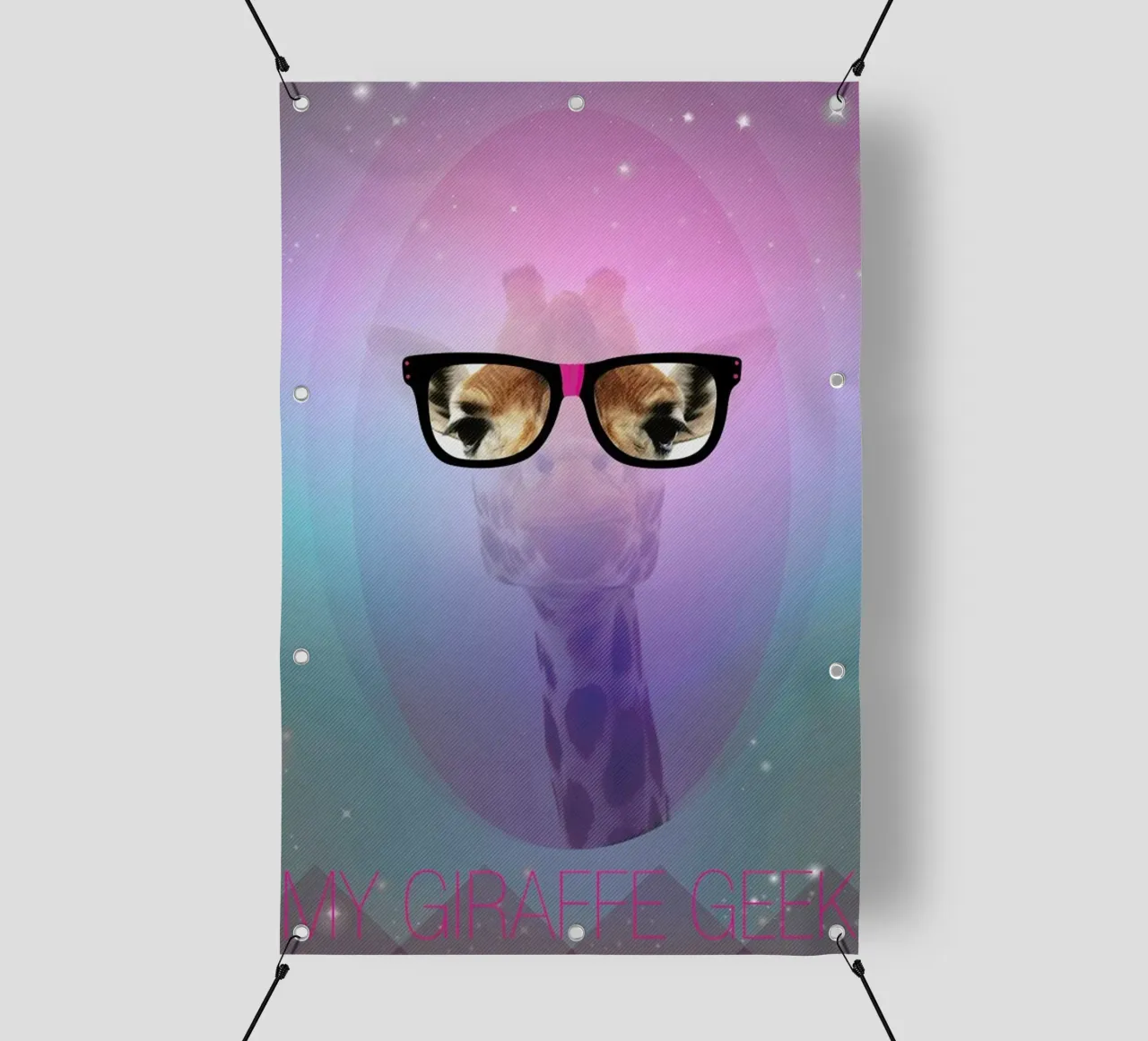 My Giraffe Geek telo in pvc da AS Art