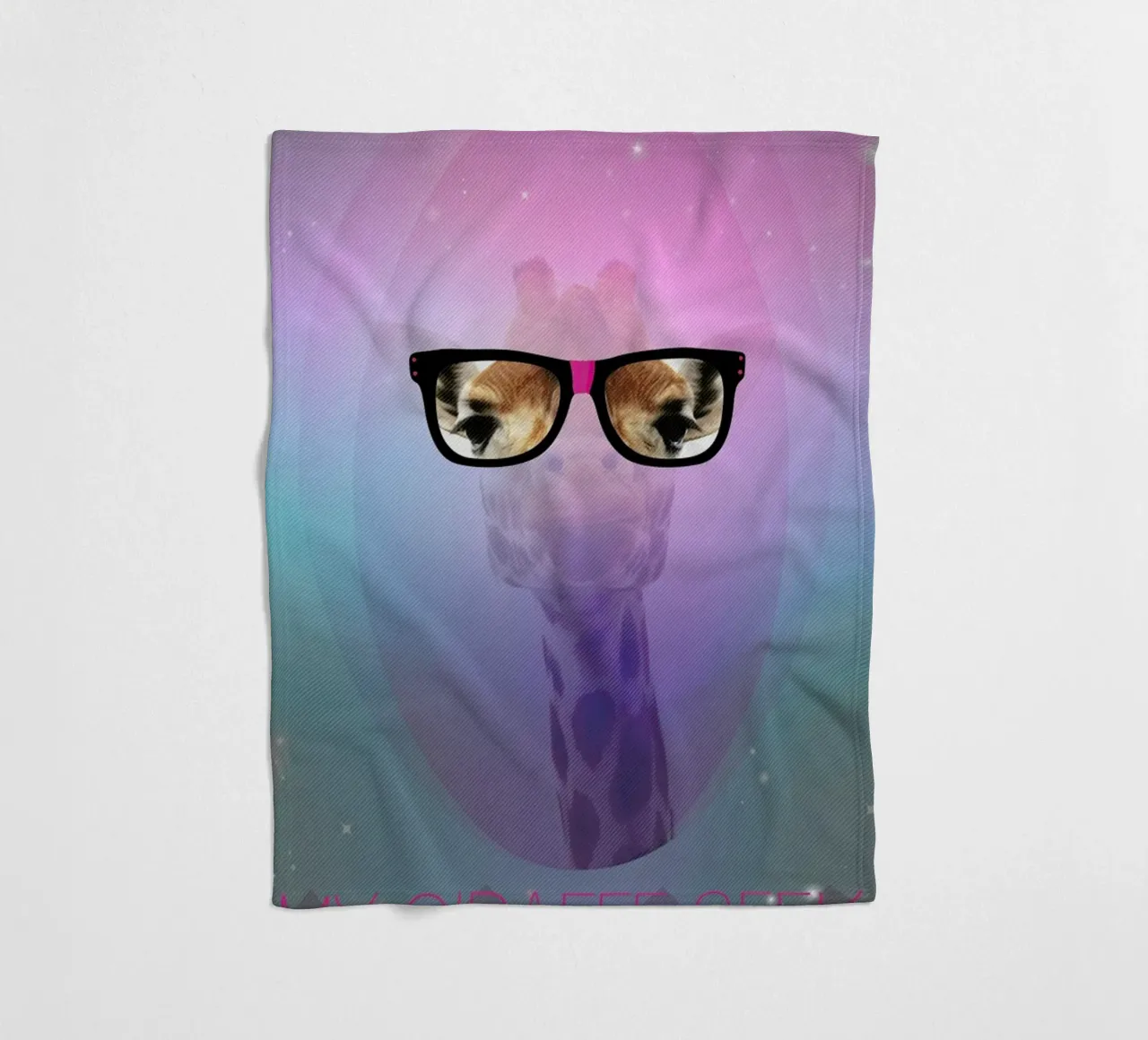 My Giraffe Geek coperta in pile da AS Art
