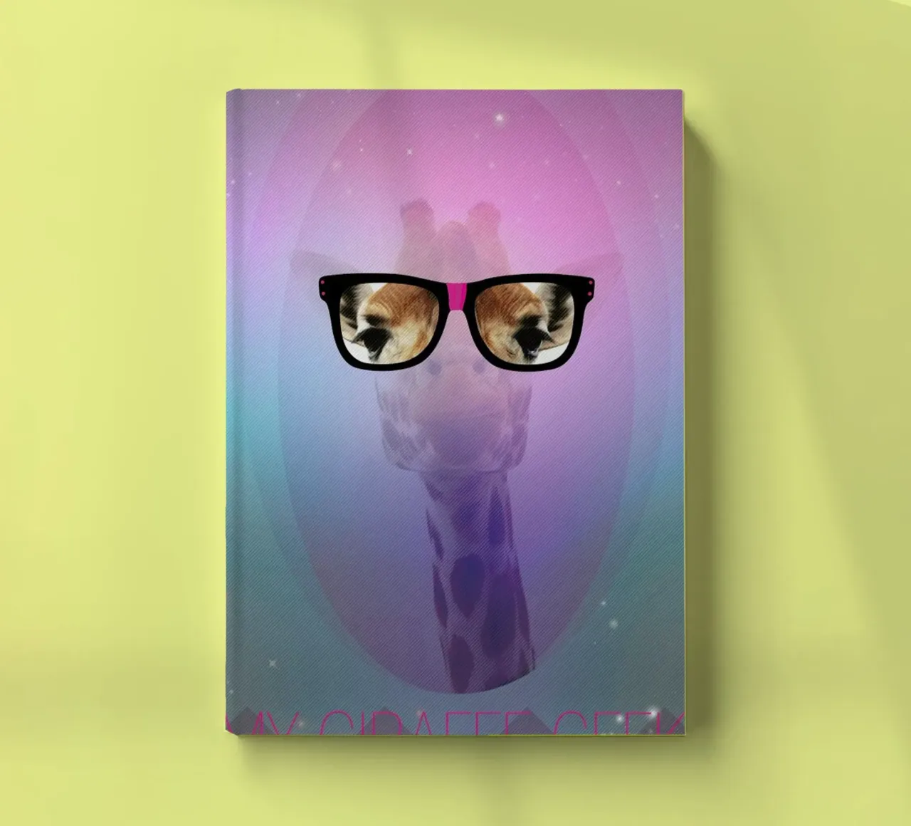 My Giraffe Geek notebook by AS Art