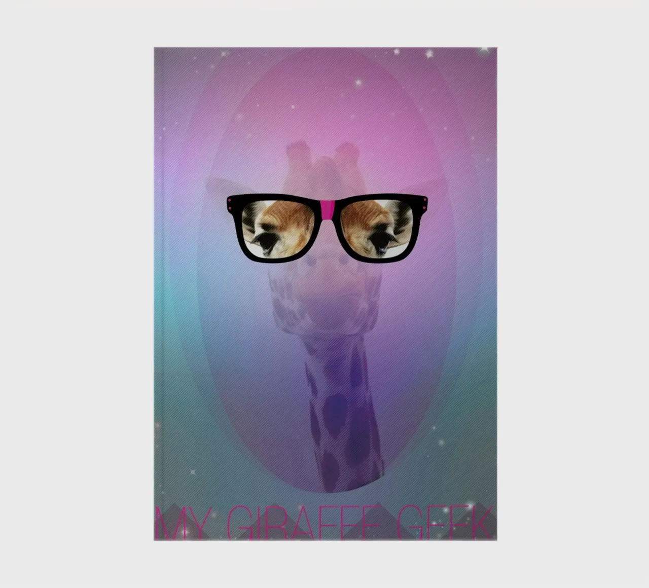 My Giraffe Geek notebook by AS Art