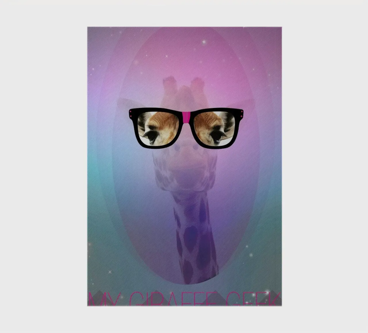My Giraffe Geek notebook by AS Art