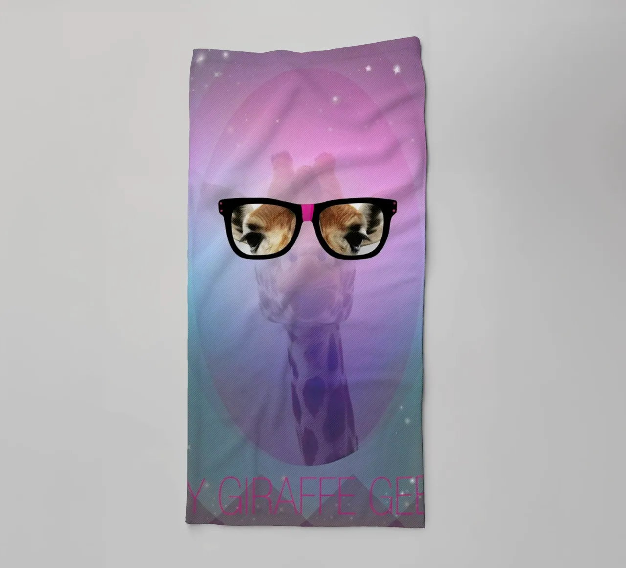 My Giraffe Geek asciugamano da bagno da AS Art