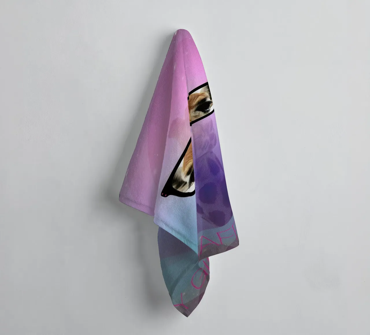 My Giraffe Geek asciugamano da bagno da AS Art