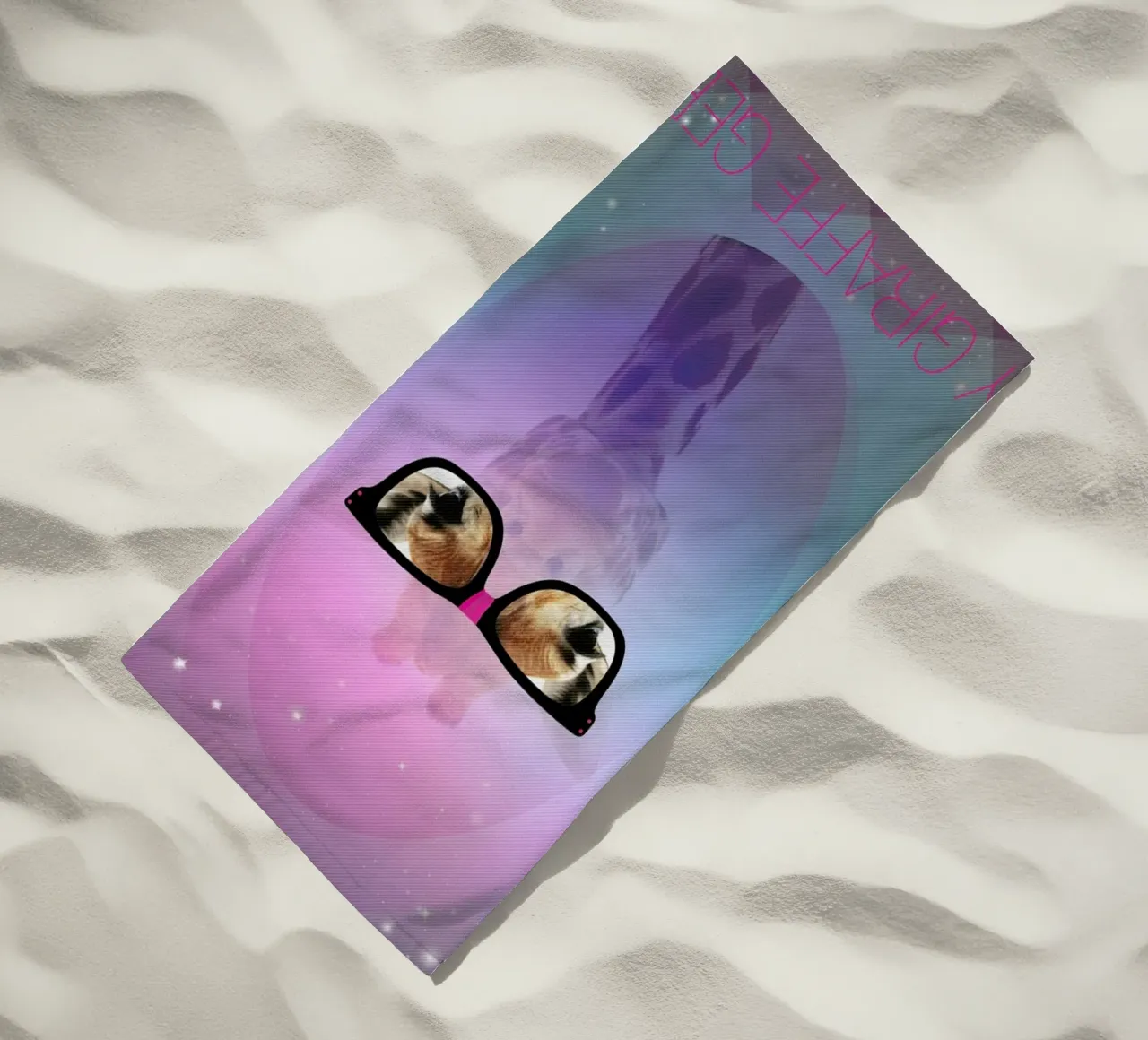 My Giraffe Geek telo mare da AS Art