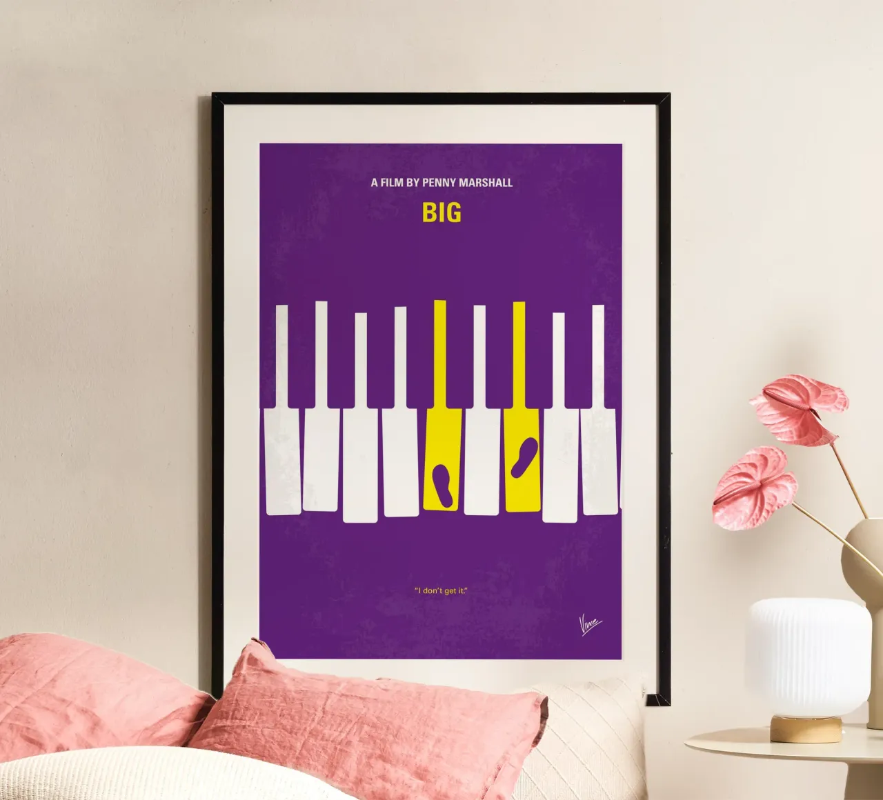No1218 My Big minimal movie poster poster con telaio in plastica da Chungkong