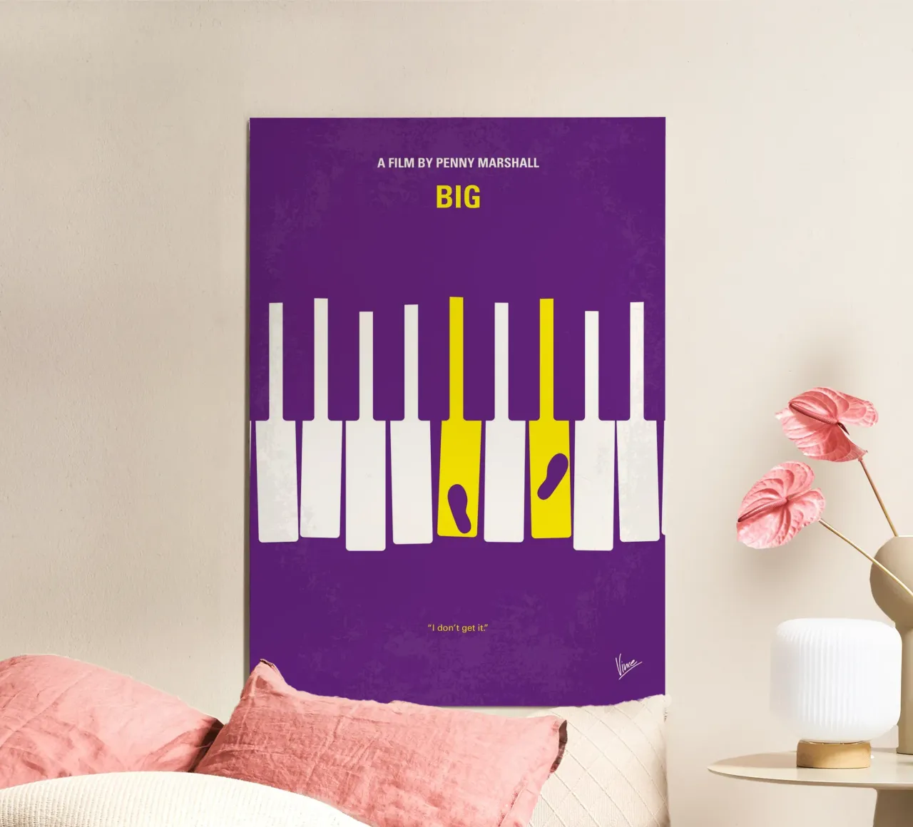 No1218 My Big minimal movie poster poster con telaio in plastica da Chungkong