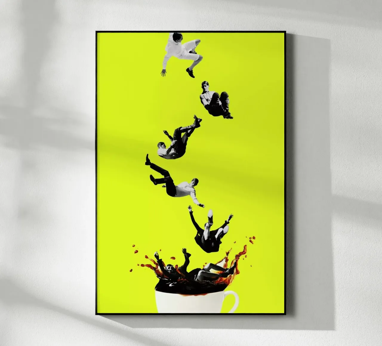 Frantic Coffee plexiglass da Paste in Place