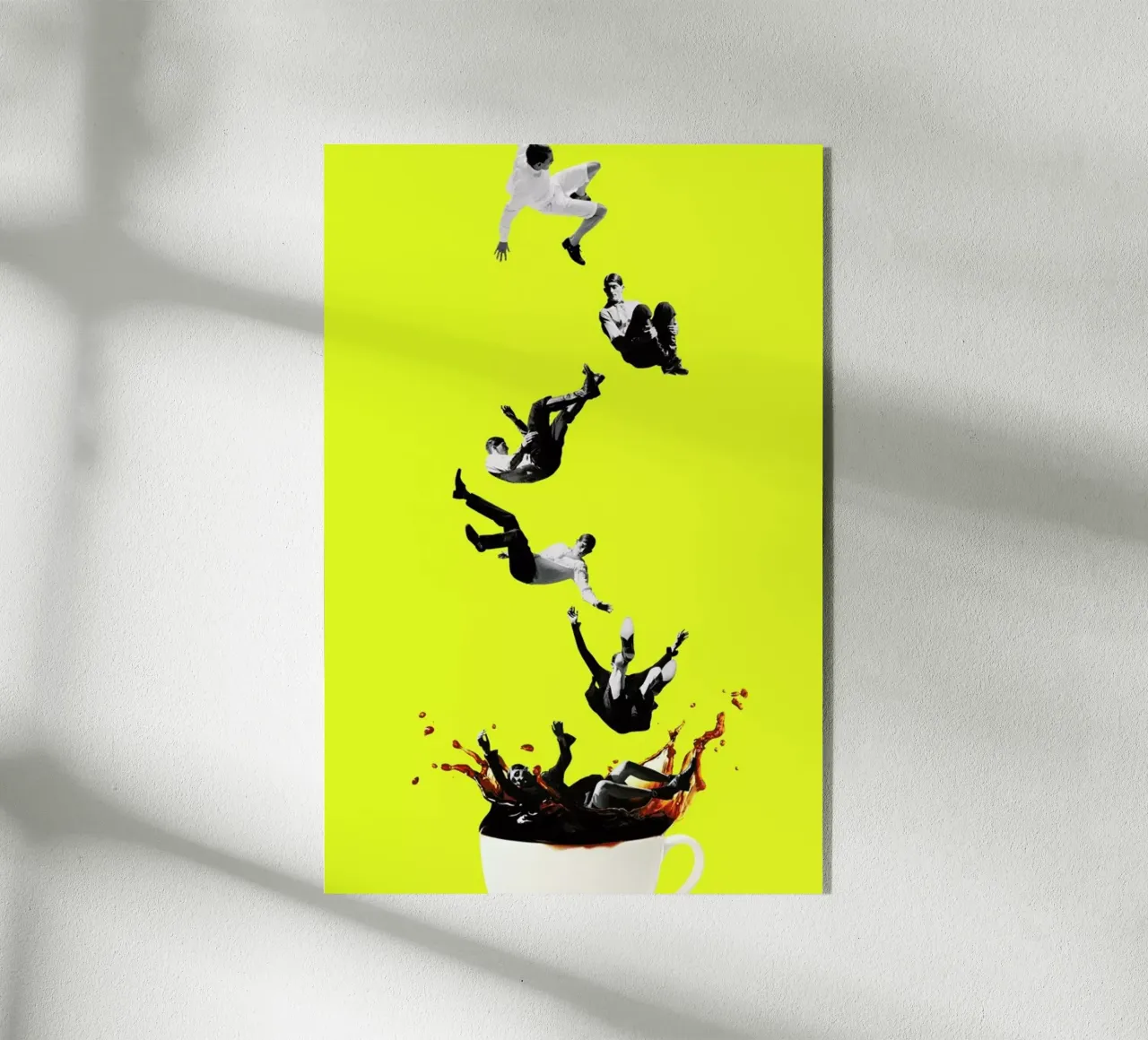 Frantic Coffee plexiglass da Paste in Place