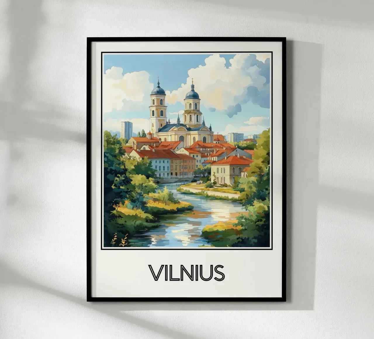 Vilnius poster da Frame the World