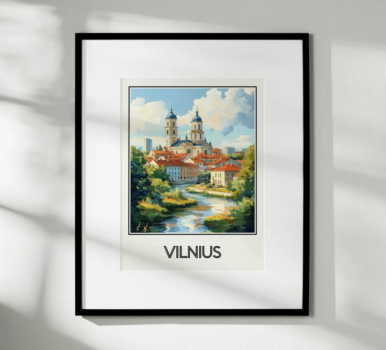 Vilnius poster da Frame the World