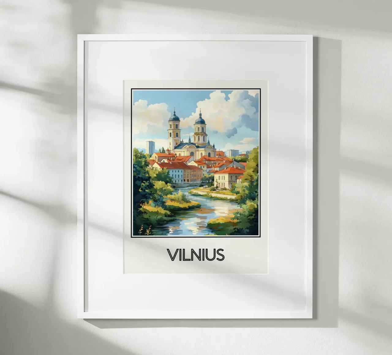 Vilnius poster da Frame the World