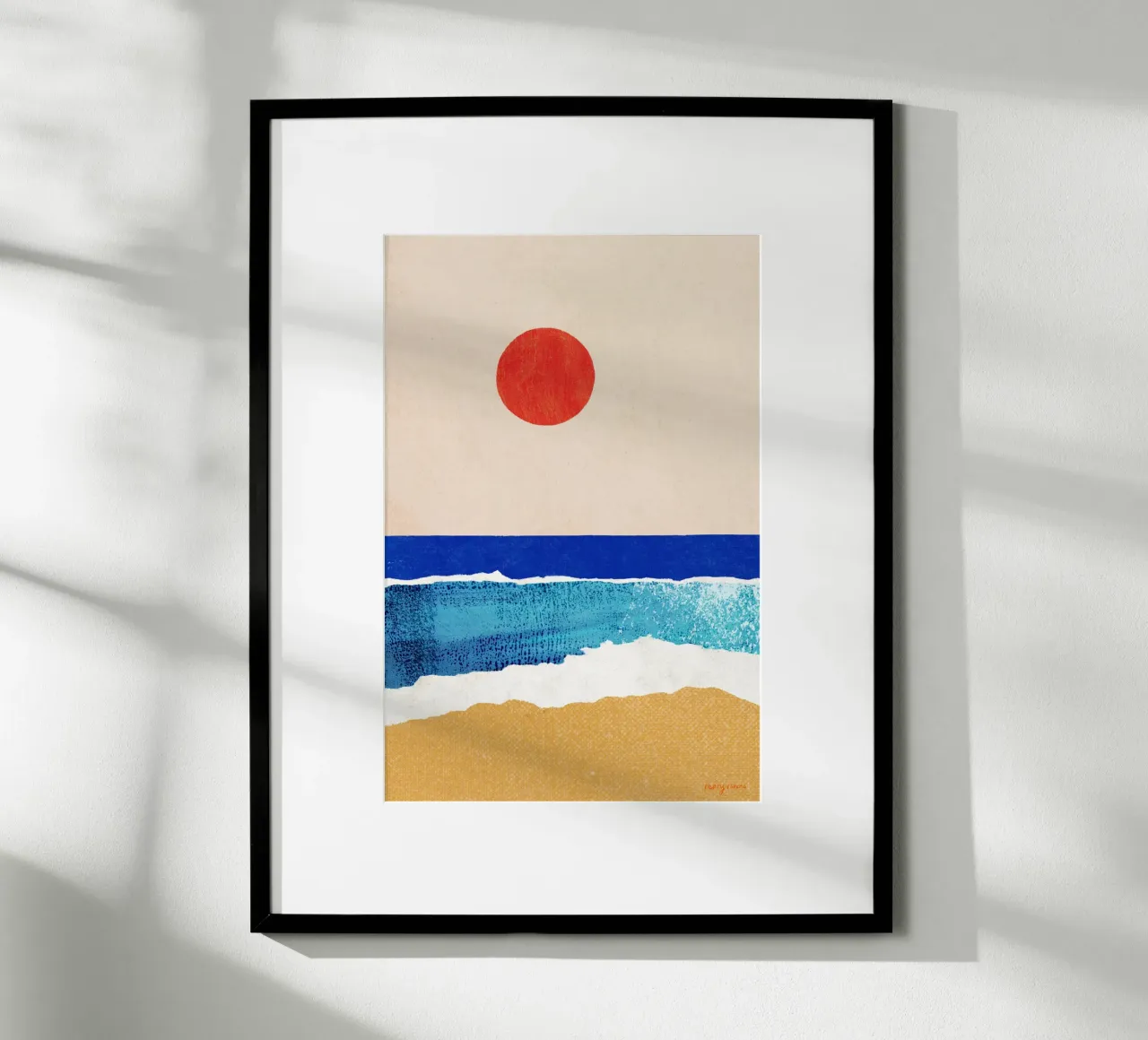 Alba sull'oceano poster da Henry Rivers