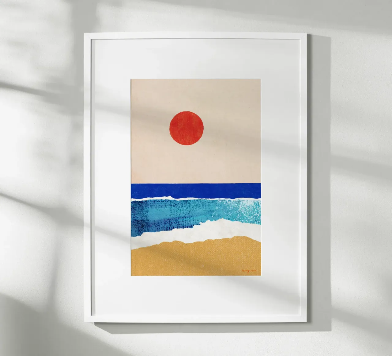 Alba sull'oceano poster da Henry Rivers