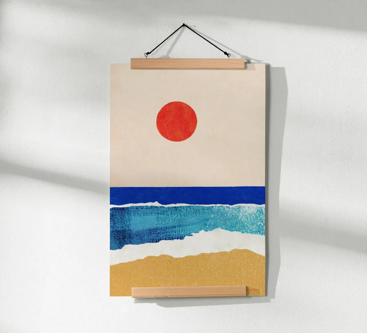 Alba sull'oceano poster da Henry Rivers
