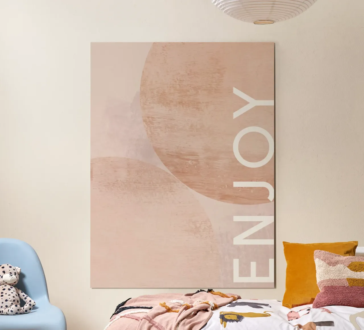 Enjoy poster con telaio in alluminio da treechild