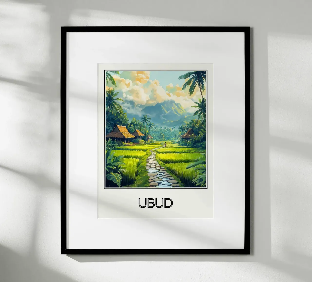 Ubud poster da Frame the World