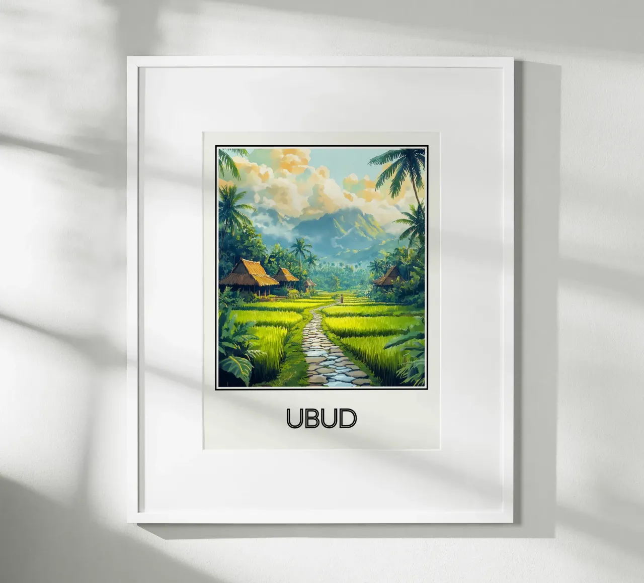 Ubud poster da Frame the World