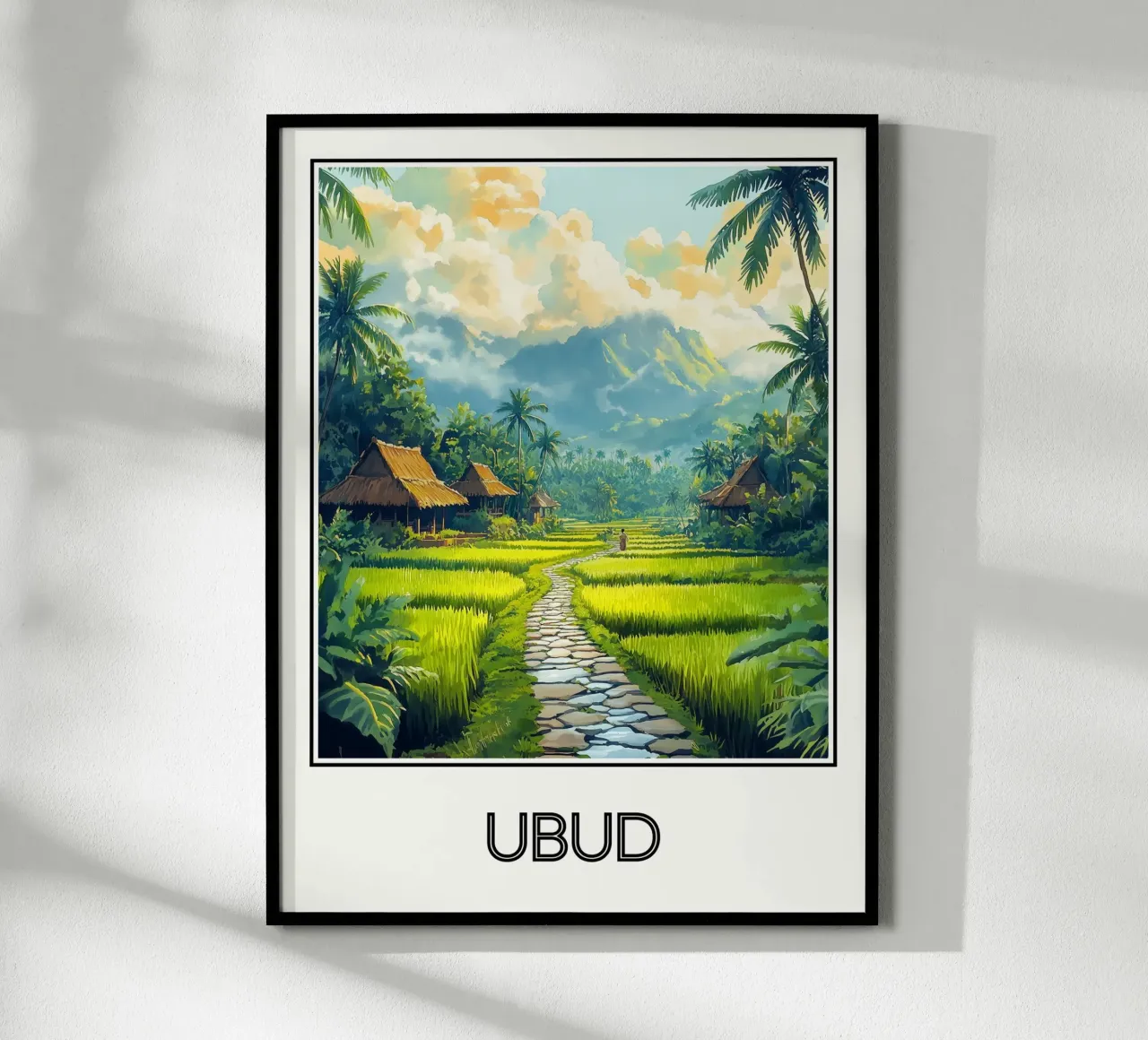 Ubud poster da Frame the World
