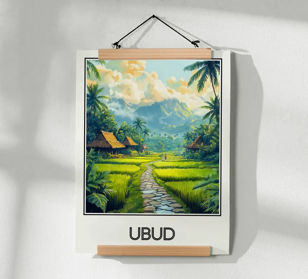Ubud poster da Frame the World