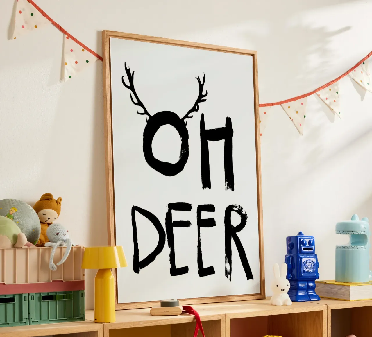 Oh Deer acrylic glass by treechild