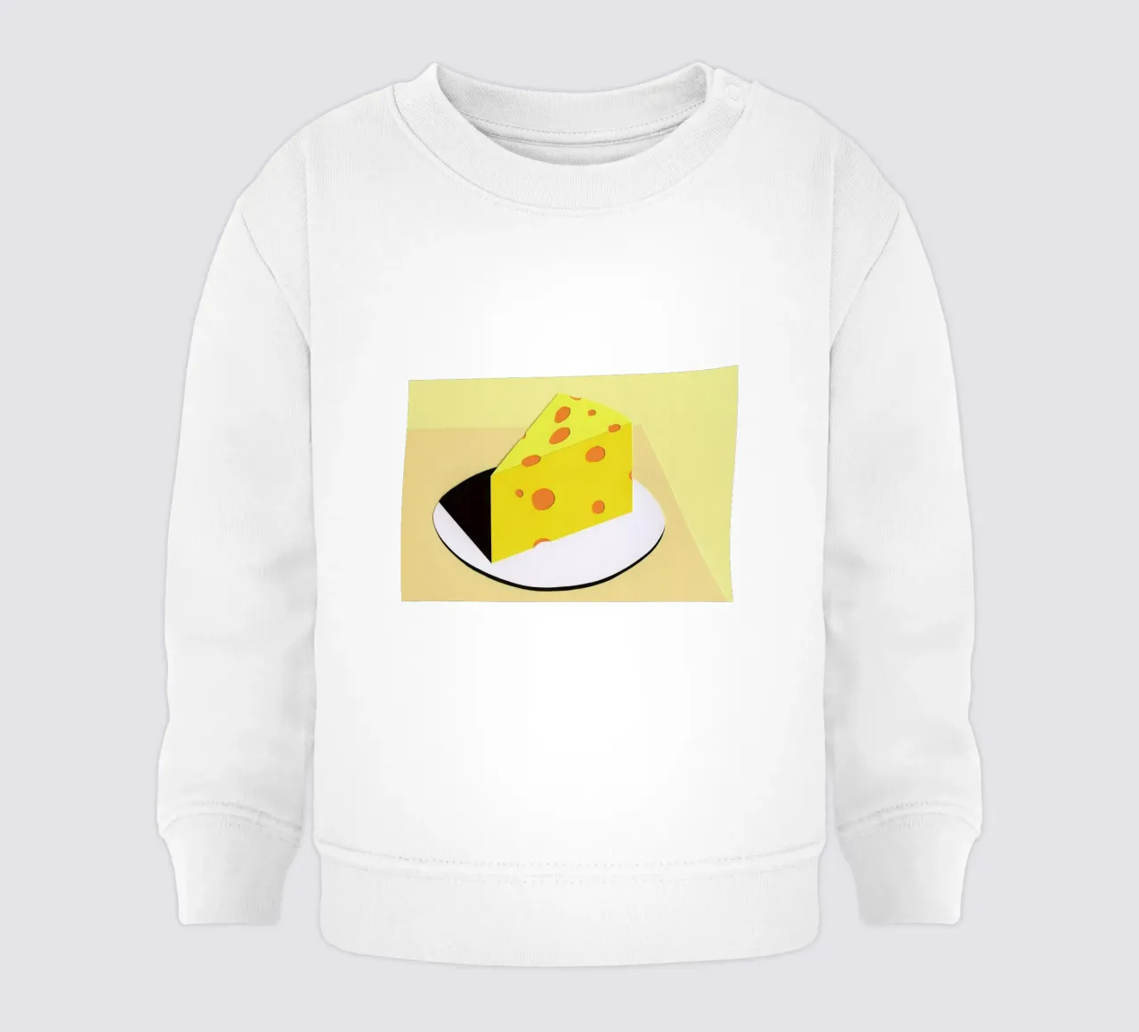 Piece Of Cheese felpa neonato da Rosi Feist