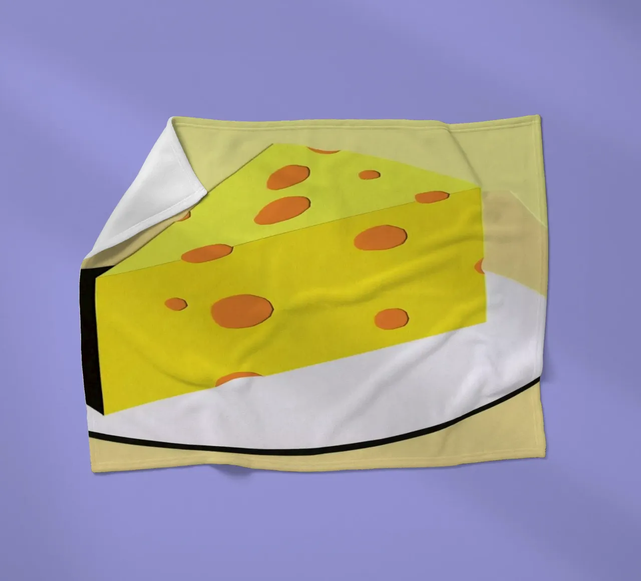 Piece Of Cheese coperta in pile da Rosi Feist