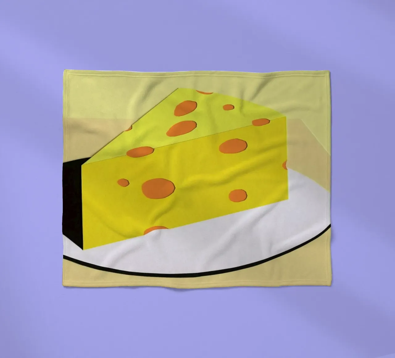 Piece Of Cheese coperta in pile da Rosi Feist