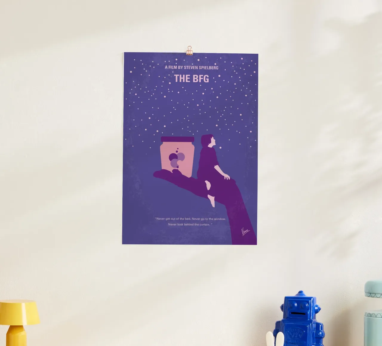 No1242 My The BFG minimal movie poster poster da Chungkong