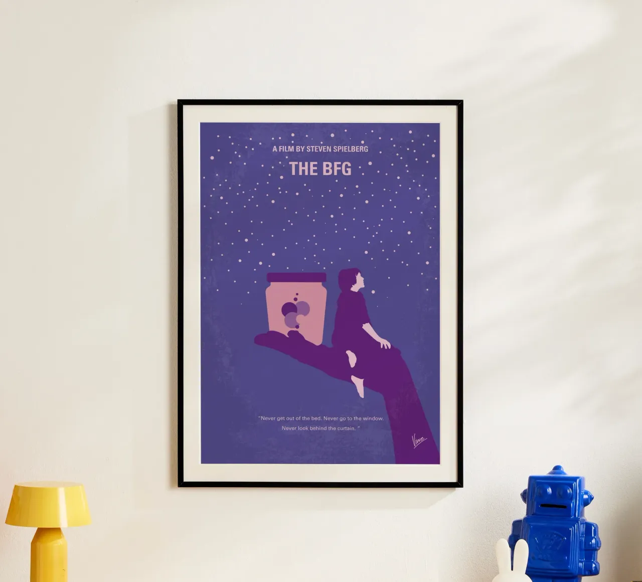 No1242 My The BFG minimal movie poster poster da Chungkong
