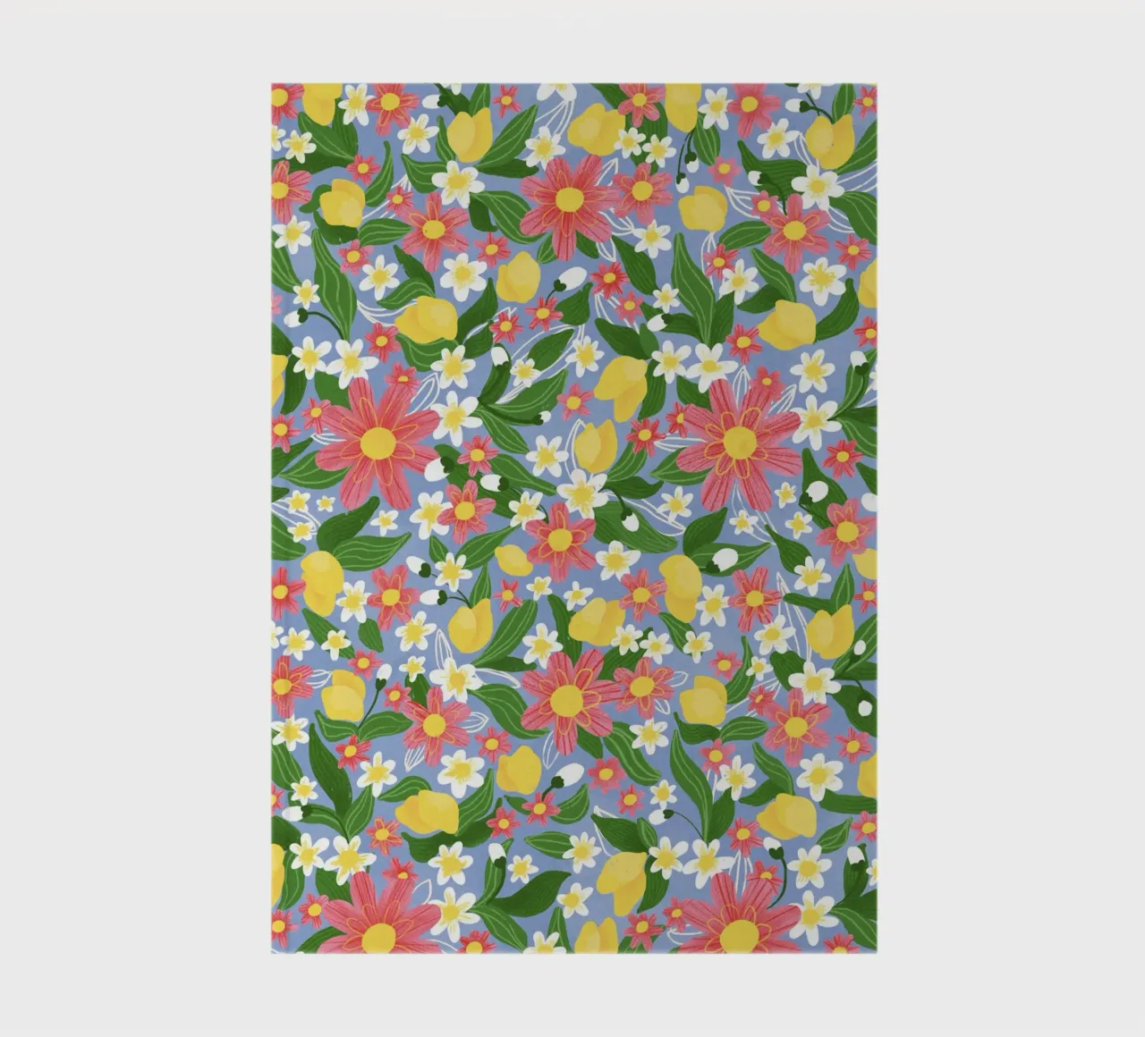 Flowers and lemons notebook by GigiRosado