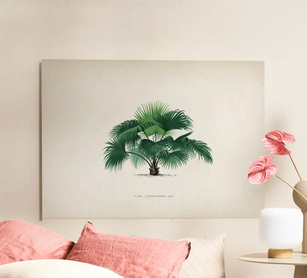 Vintage Kerchove 1 Les Palmiers 32 alluminio dibond da Vintage Print Collection