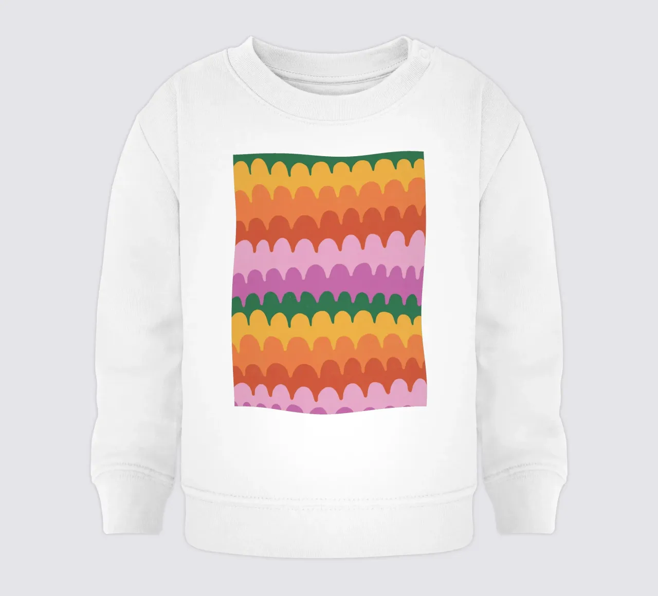 Bright waves felpa neonato da GigiRosado