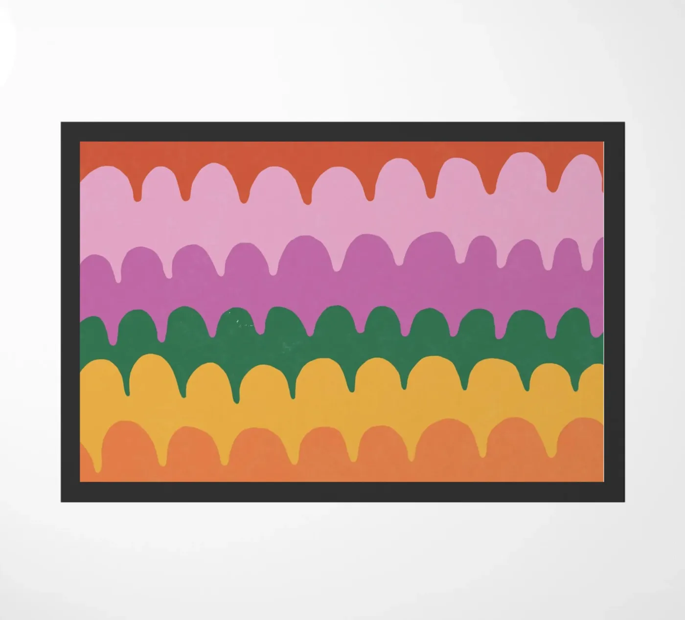 Bright waves doormat by GigiRosado
