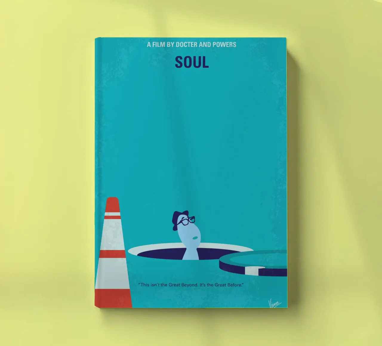 No1249 My Soul minimal movie poster carnet de notes de Chungkong