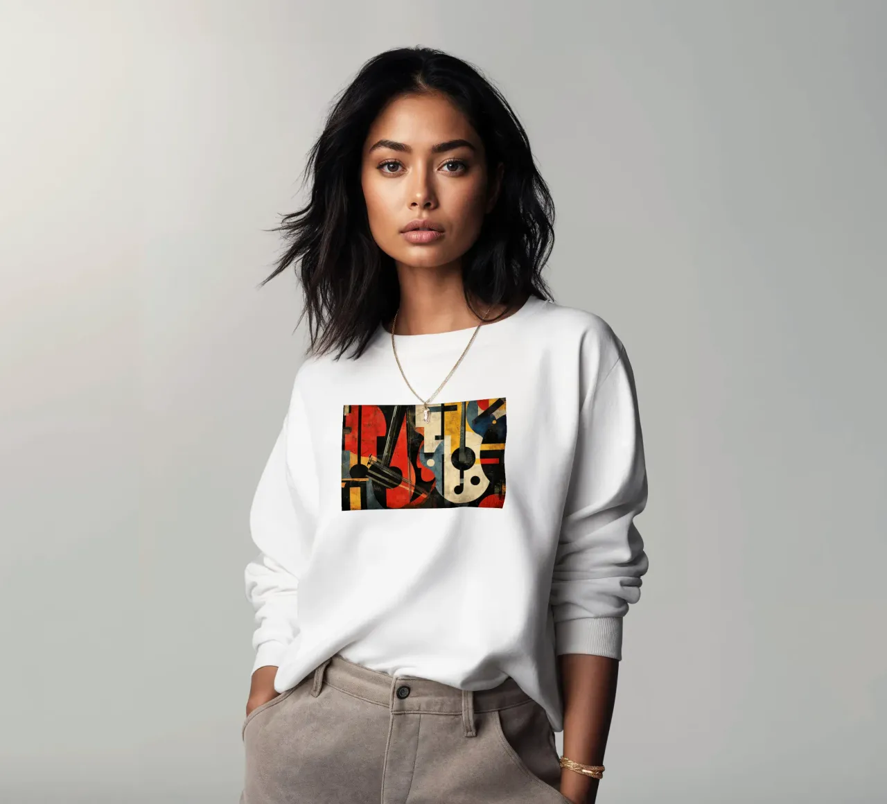 Strings felpa da Art Unleashed