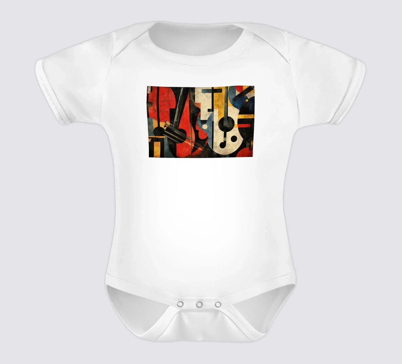 Strings body neonato maniche corte da Art Unleashed