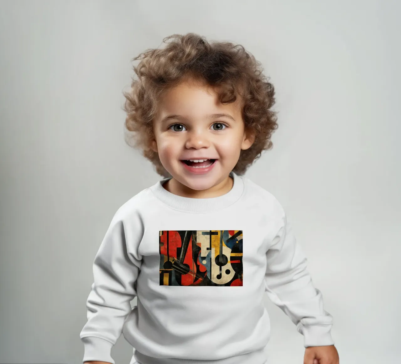 Strings Baby Sweatshirt von Art Unleashed