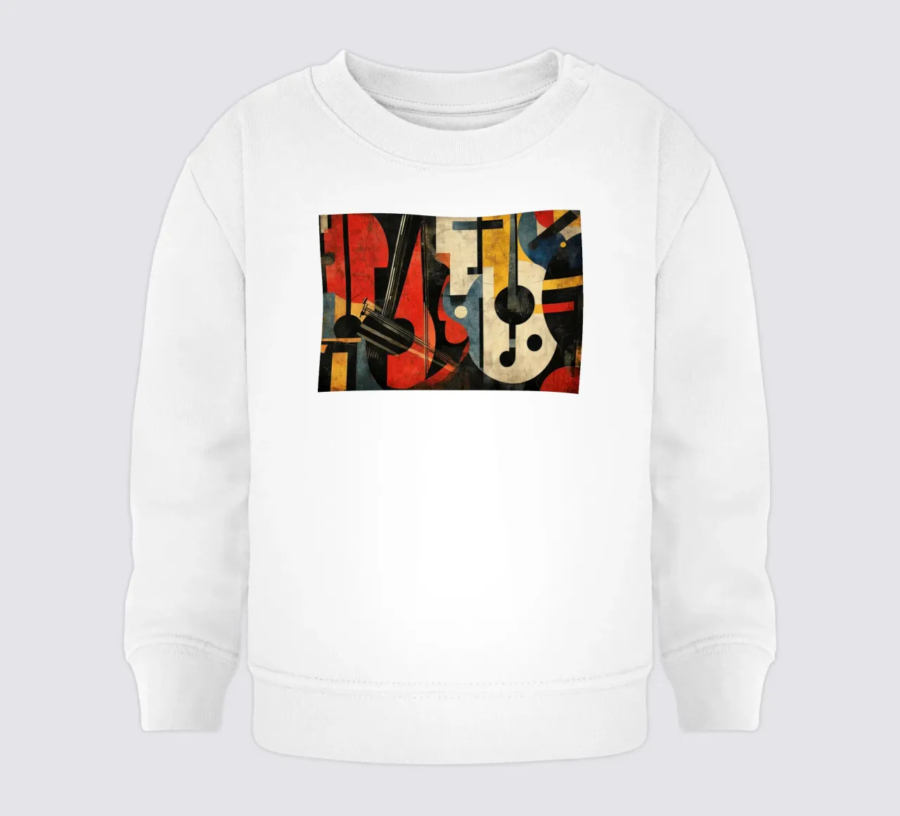 Strings Baby Sweatshirt von Art Unleashed