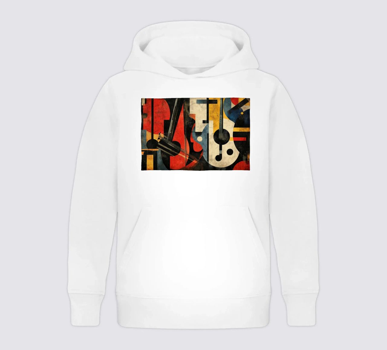 Strings felpa bambino con cappuccio da Art Unleashed