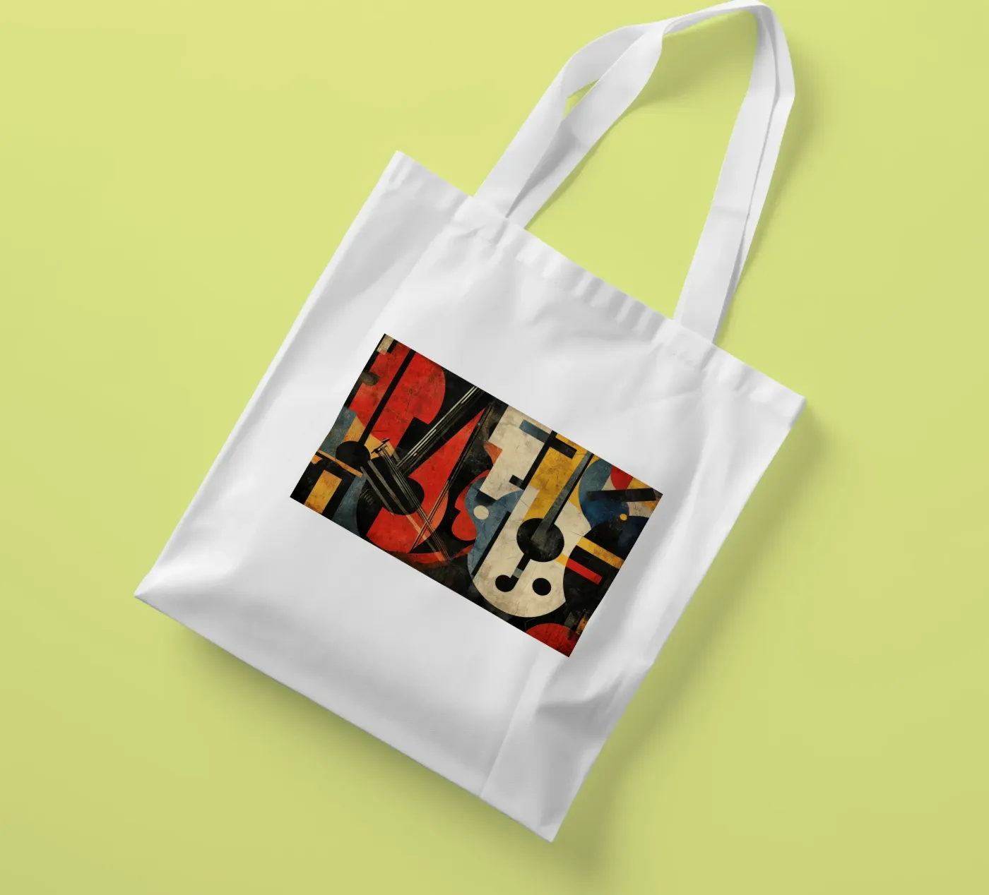 Strings borsa in juta da Art Unleashed