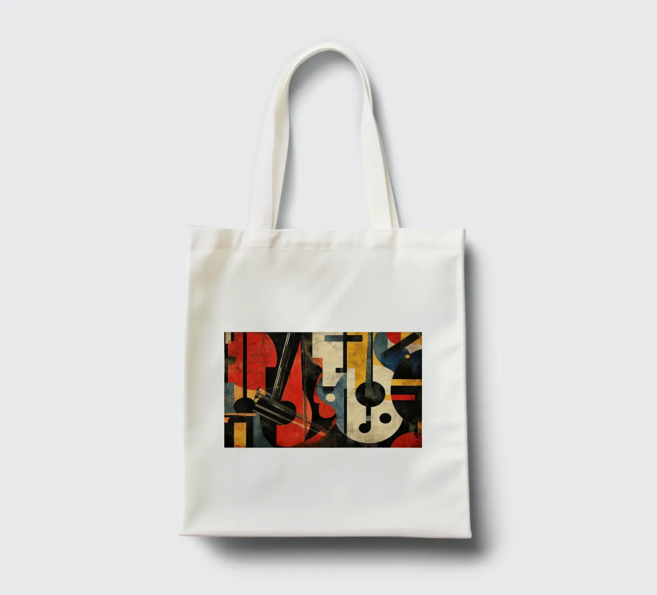 Strings tote bag by Art Unleashed