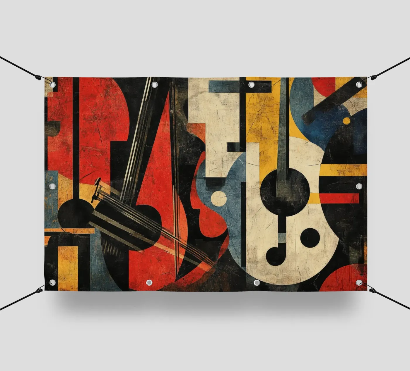 Strings pvc cover by Art Unleashed