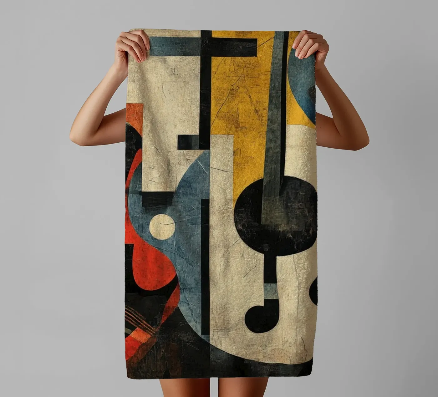Strings towel by Art Unleashed