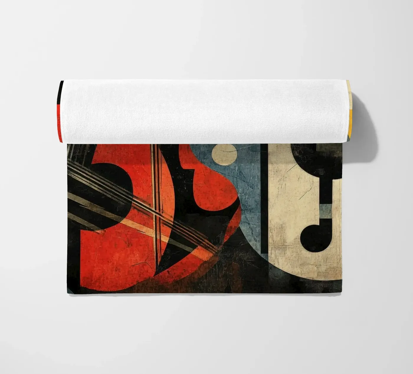 Strings Strandtuch von Art Unleashed